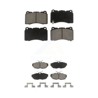 Ceramic Brake Pads Front Rear Kit For Ford Mustang