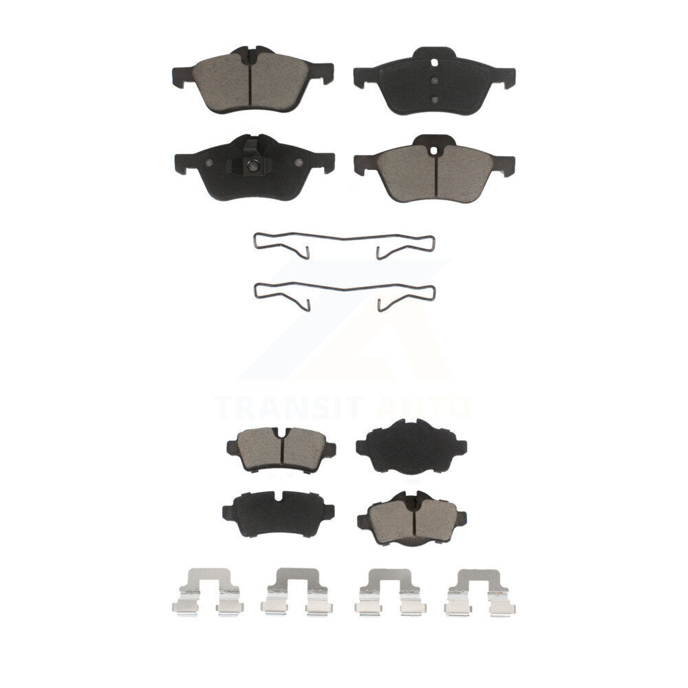 Ceramic Brake Pad Front Rear Kit For Mini Cooper With 276mm Diameter Rotor