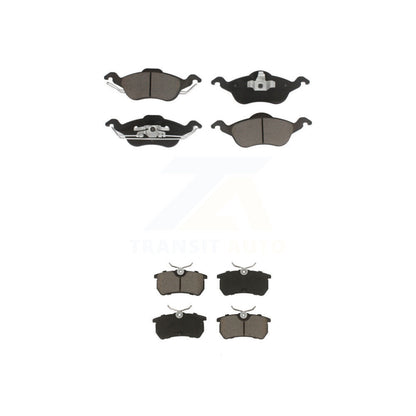 Ceramic Brake Pads Front Rear Kit For Ford Focus