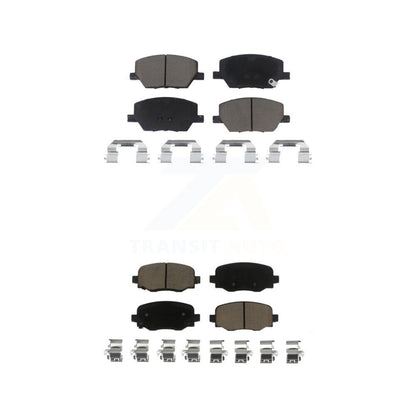 Ceramic Brake Pads Front Rear Kit For Jeep Renegade Dodge Hornet Fiat 500X