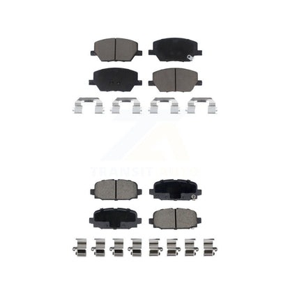 Ceramic Brake Pads Front Rear Kit For 2018-2023 Jeep Compass