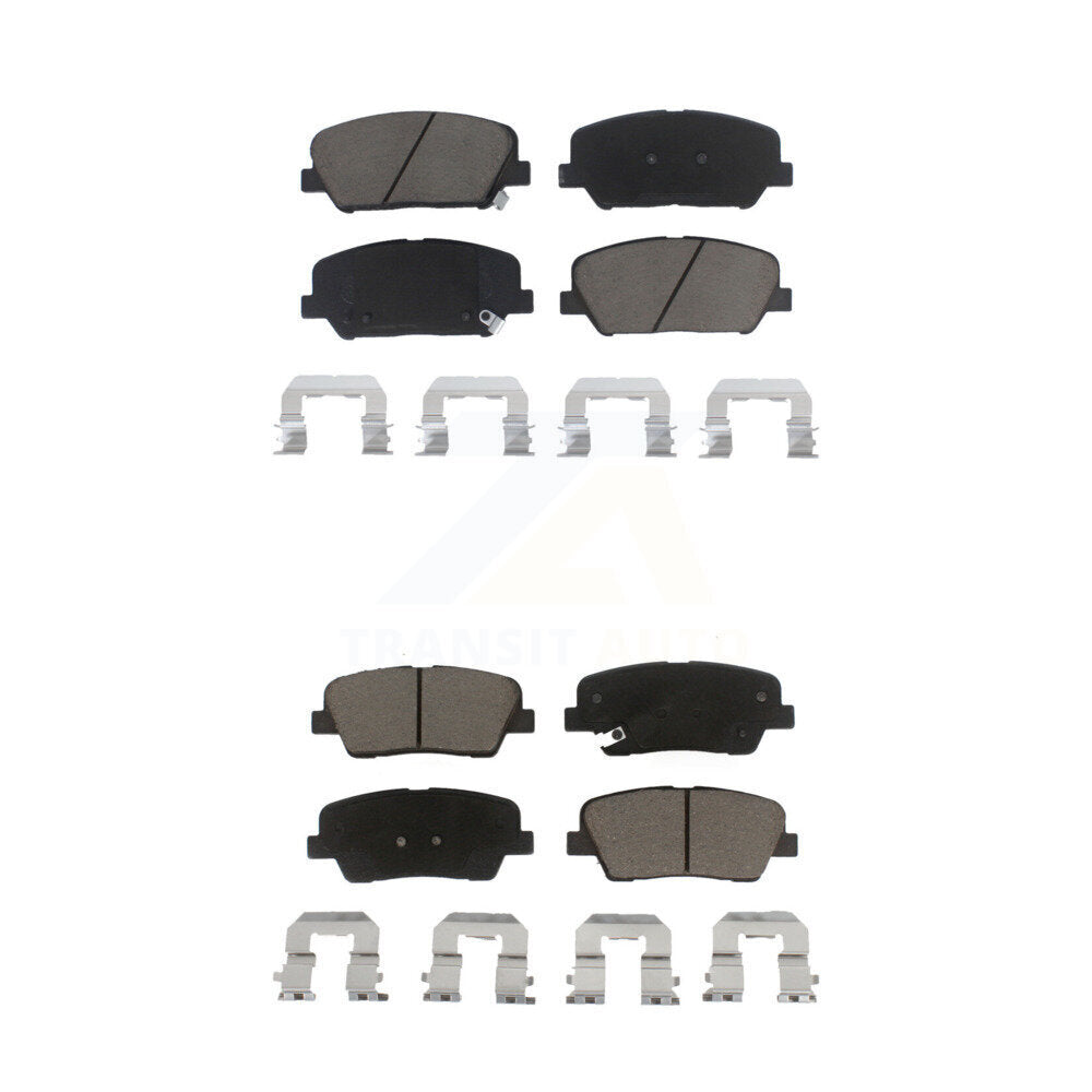 Ceramic Brake Pads Front Rear Kit For Hyundai Genesis Coupe