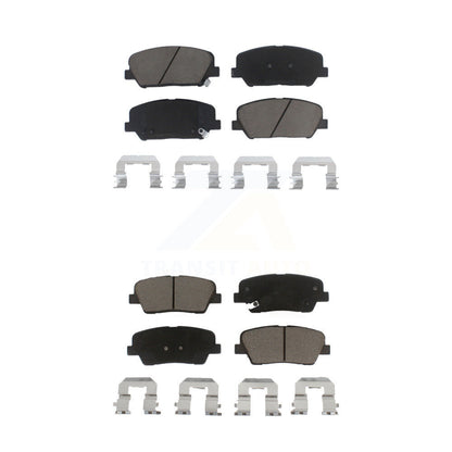 Ceramic Brake Pads Front Rear Kit For Hyundai Genesis Coupe