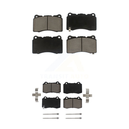 Ceramic Brake Pads Front Rear Kit For Hyundai Genesis Coupe Tesla S