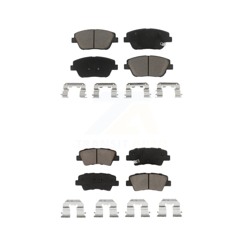 Ceramic Brake Pads Front Rear Kit For Kia Optima With Electric Parking