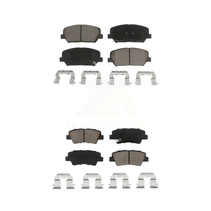 Ceramic Brake Pads Front Rear Kit For Kia Forte Forte5 Koup