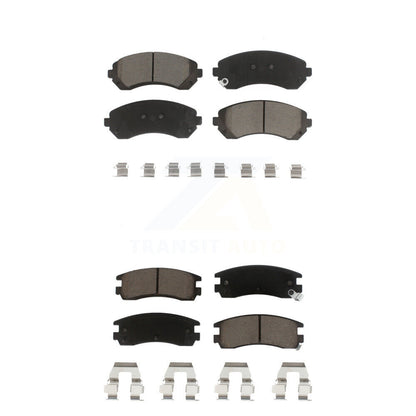 Ceramic Brake Pads Front Rear Kit For Buick Rendezvous Pontiac Montana Chevrolet