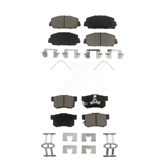 Ceramic Brake Pads Front Rear Kit For 2013-2018 Acura RDX