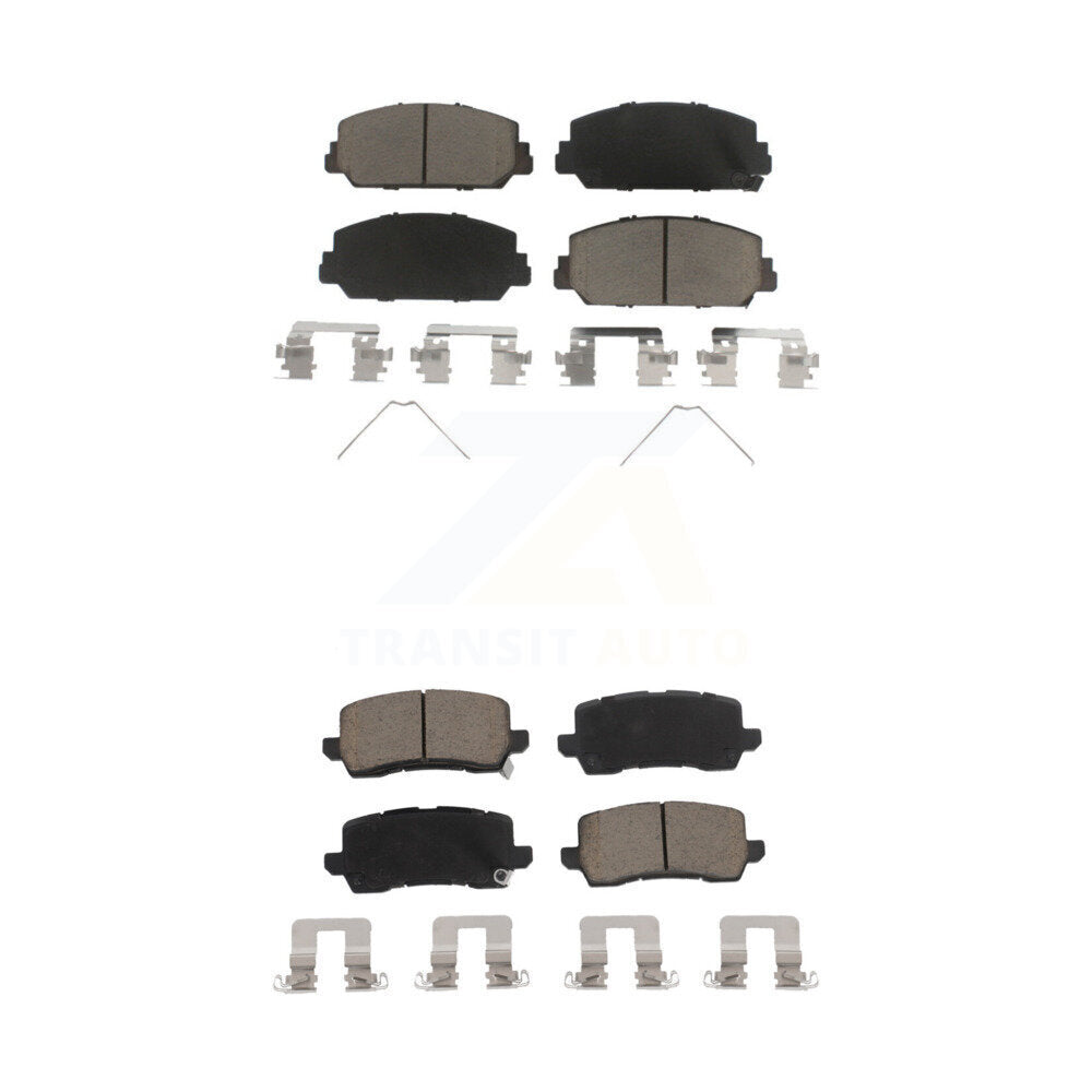 Ceramic Brake Pads Front Rear Kit For Acura RLX