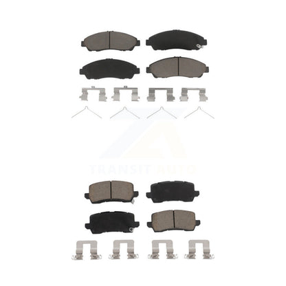 Ceramic Brake Pads Front Rear Kit For 2014-2020 Acura RLX Sport Hybrid SH-AWD