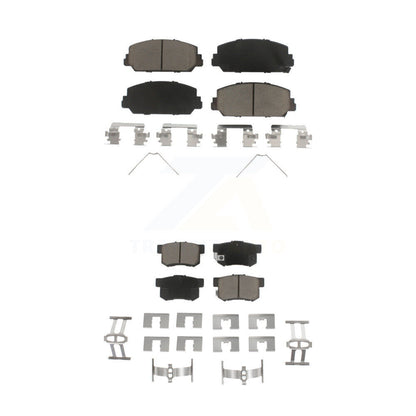 Ceramic Brake Pads Front Rear Kit For 2016-2022 Acura ILX