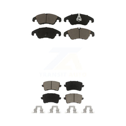 Ceramic Brake Pads Front Rear Kit For Audi Q5 A4 Quattro A5 S4 S5 allroad