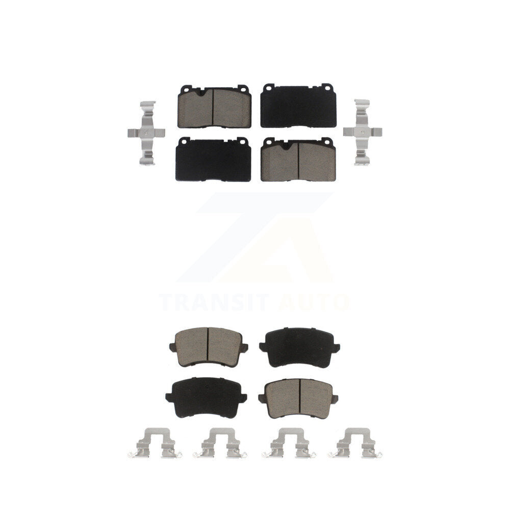 Ceramic Brake Pads Front Rear Kit For Audi Q5