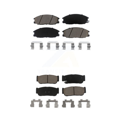 Ceramic Brake Pads Front Rear Kit For 2003-2009 Kia Sorento
