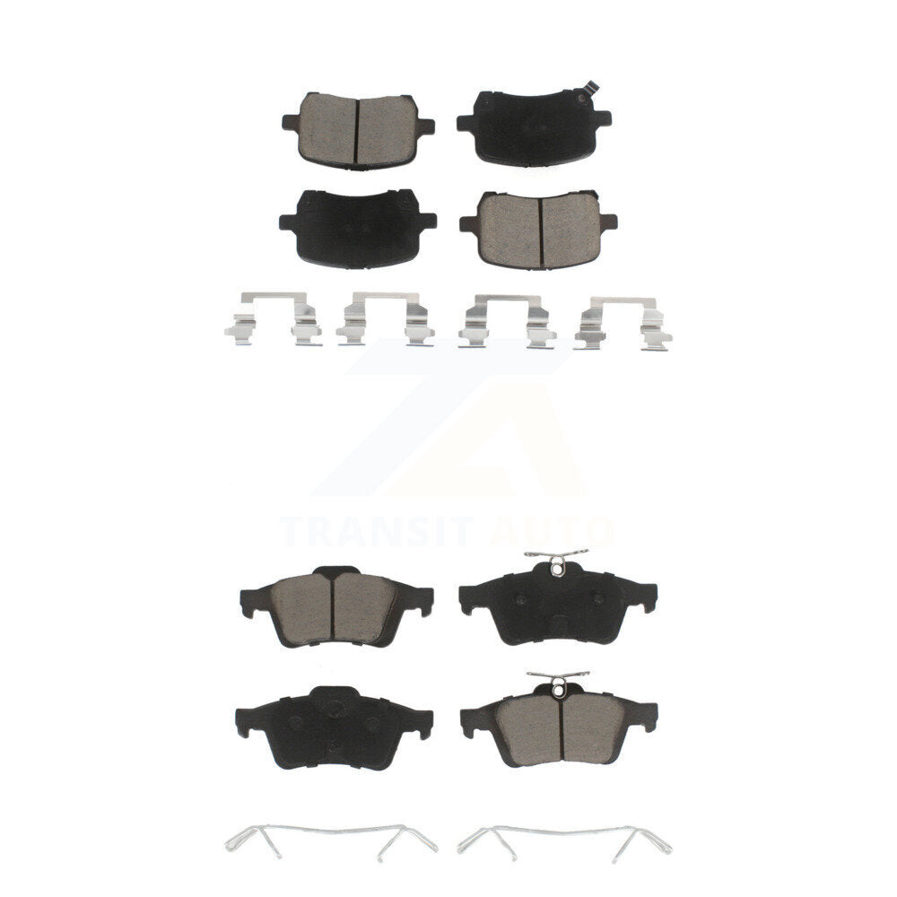 Ceramic Brake Pads Front Rear Kit For Pontiac Solstice Saturn Sky