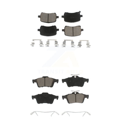Ceramic Brake Pads Front Rear Kit For Pontiac Solstice Saturn Sky