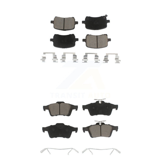 Ceramic Brake Pads Front Rear Kit For Pontiac Solstice Saturn Sky