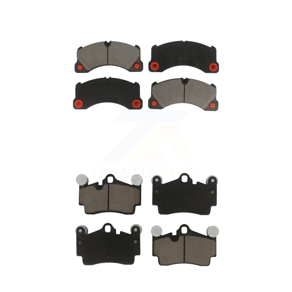 Ceramic Brake Pads Front Rear Kit For Porsche Cayenne