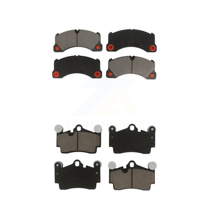 Ceramic Brake Pads Front Rear Kit For Porsche Cayenne