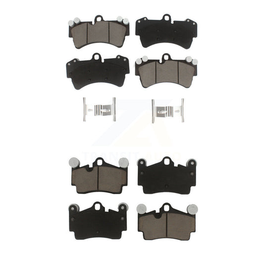 Ceramic Brake Pads Front Rear Kit For Audi Q7 Porsche Cayenne Volkswagen Touareg