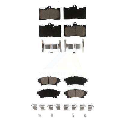Ceramic Brake Pads Front Rear Kit For Lexus IS300 IS350 GS350 RC350 RC300 IS200t