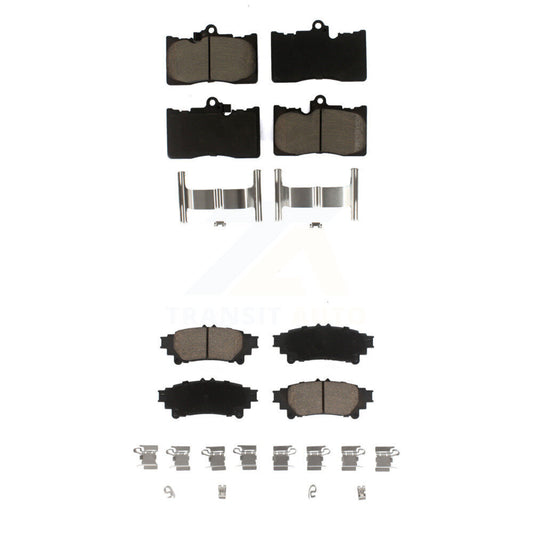 Ceramic Brake Pads Front Rear Kit For Lexus IS300 IS350 GS350 RC350 RC300 IS200t