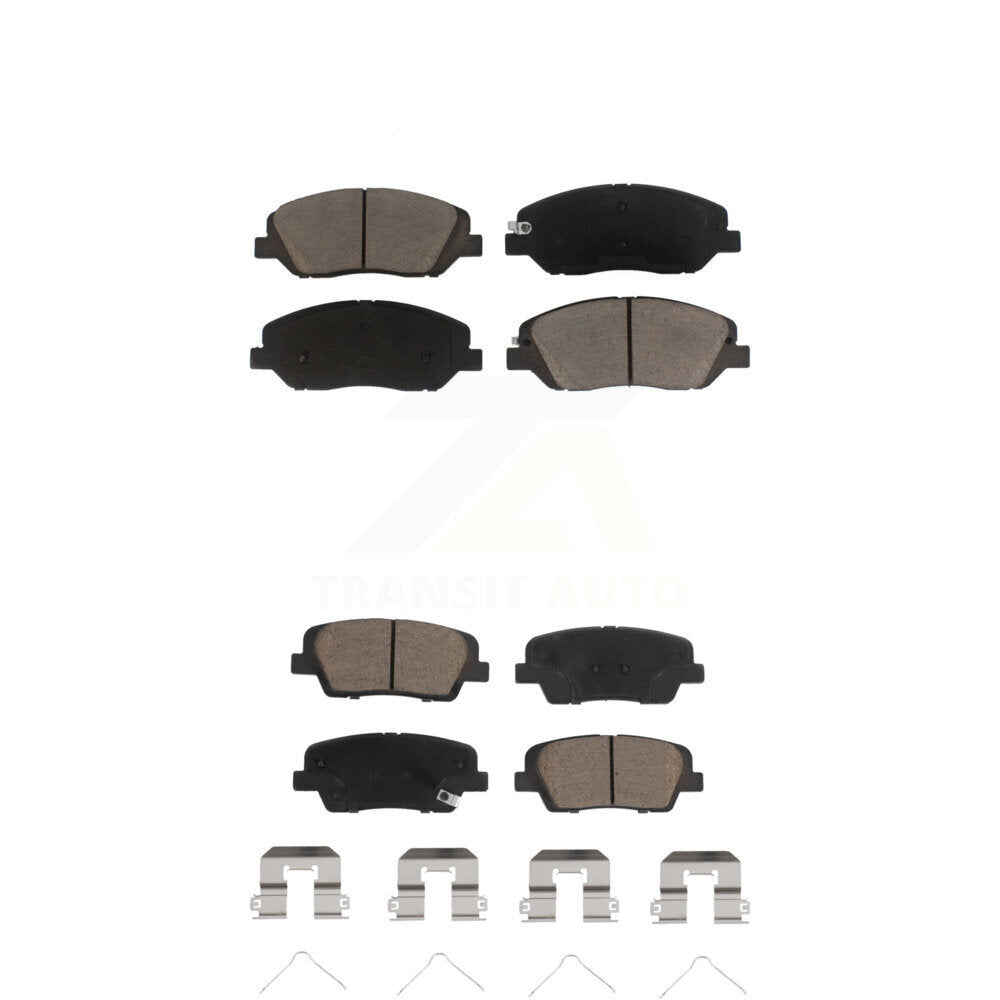 Ceramic Brake Pads Front Rear Kit For Hyundai Santa Fe XL
