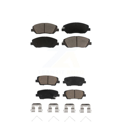 Ceramic Brake Pads Front Rear Kit For Hyundai Santa Fe XL