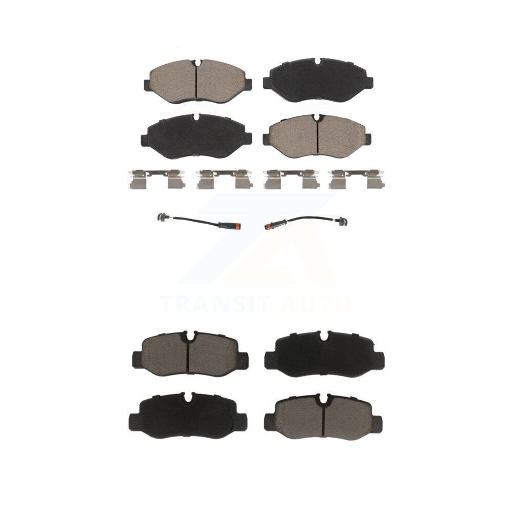 Ceramic Brake Pads Front Rear Kit For Mercedes-Benz Metris
