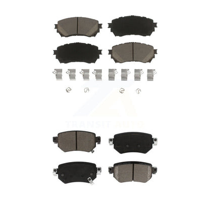 Ceramic Brake Pads Front Rear Kit For Mazda 6