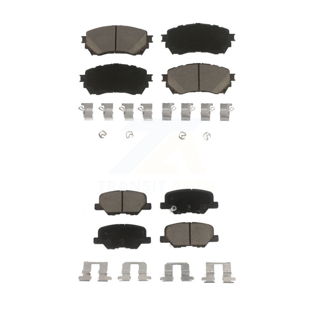 Ceramic Brake Pads Front Rear Kit For Mazda 6