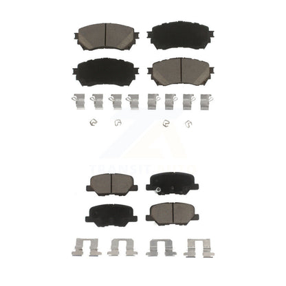Ceramic Brake Pads Front Rear Kit For Mazda 6