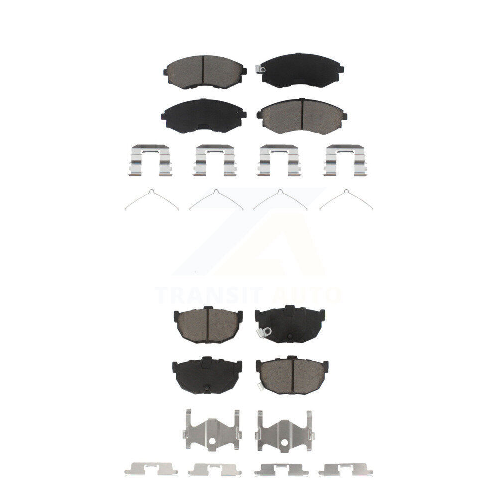 Ceramic Brake Pads Front Rear Kit For Hyundai Elantra Tiburon