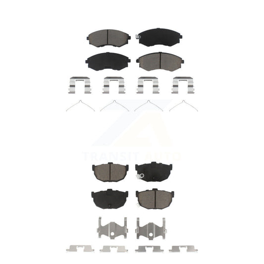 Ceramic Brake Pads Front Rear Kit For Hyundai Elantra Tiburon