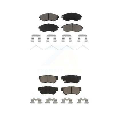 Ceramic Brake Pads Front Rear Kit For Hyundai Sonata Kia Optima Magentis