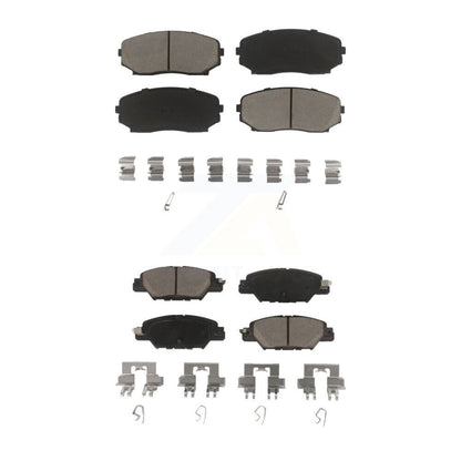 Ceramic Brake Pads Front Rear Kit For 2019-2024 Mazda CX-5 Turbocharged