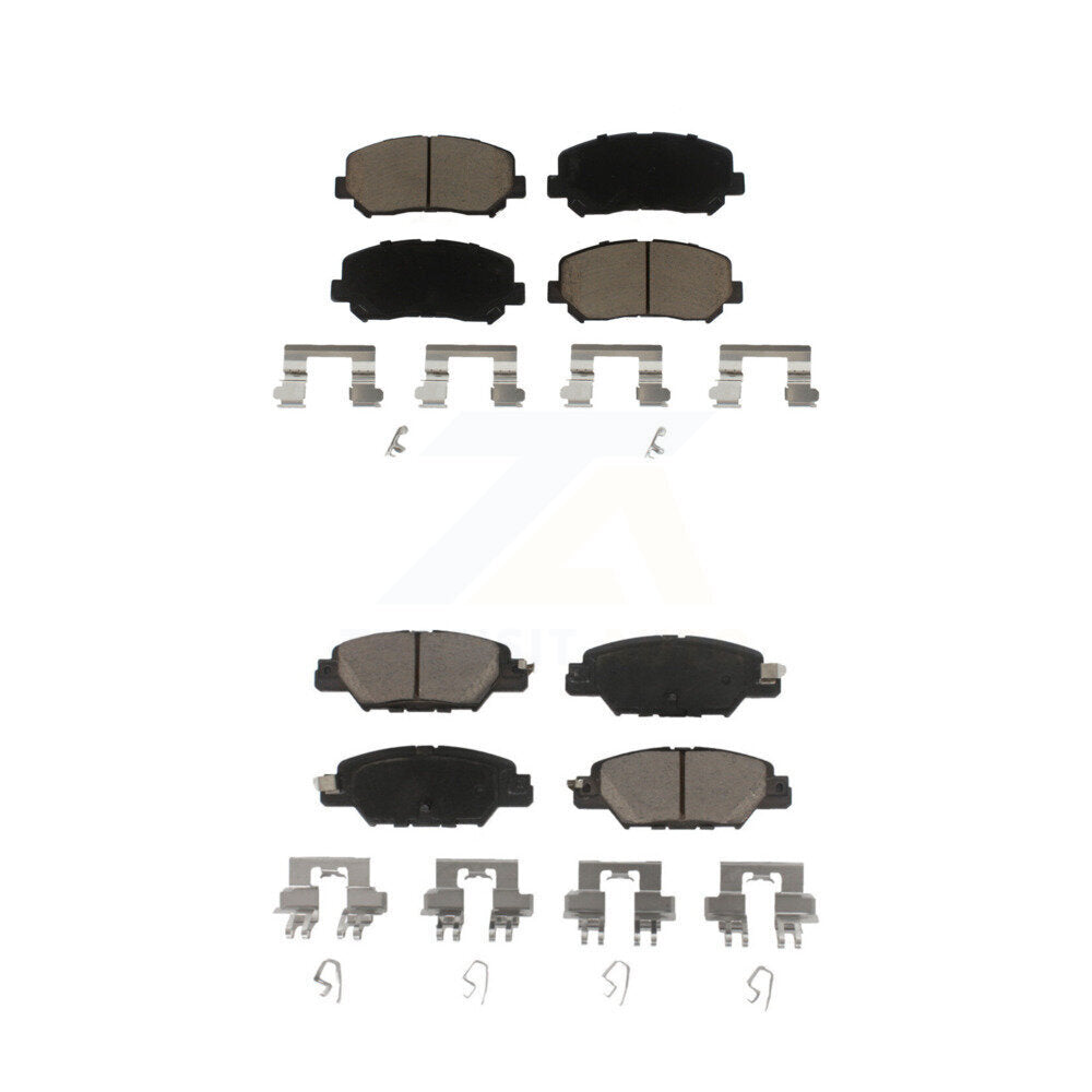 Ceramic Brake Pads Front Rear Kit For Mazda CX-5