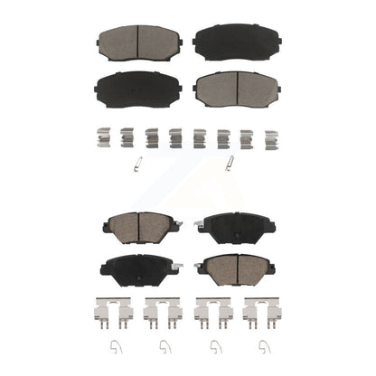 Ceramic Brake Pads Front Rear Kit For 2016-2023 Mazda CX-9