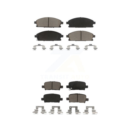 Ceramic Brake Pads Front Rear Kit For 2003-2006 Acura MDX