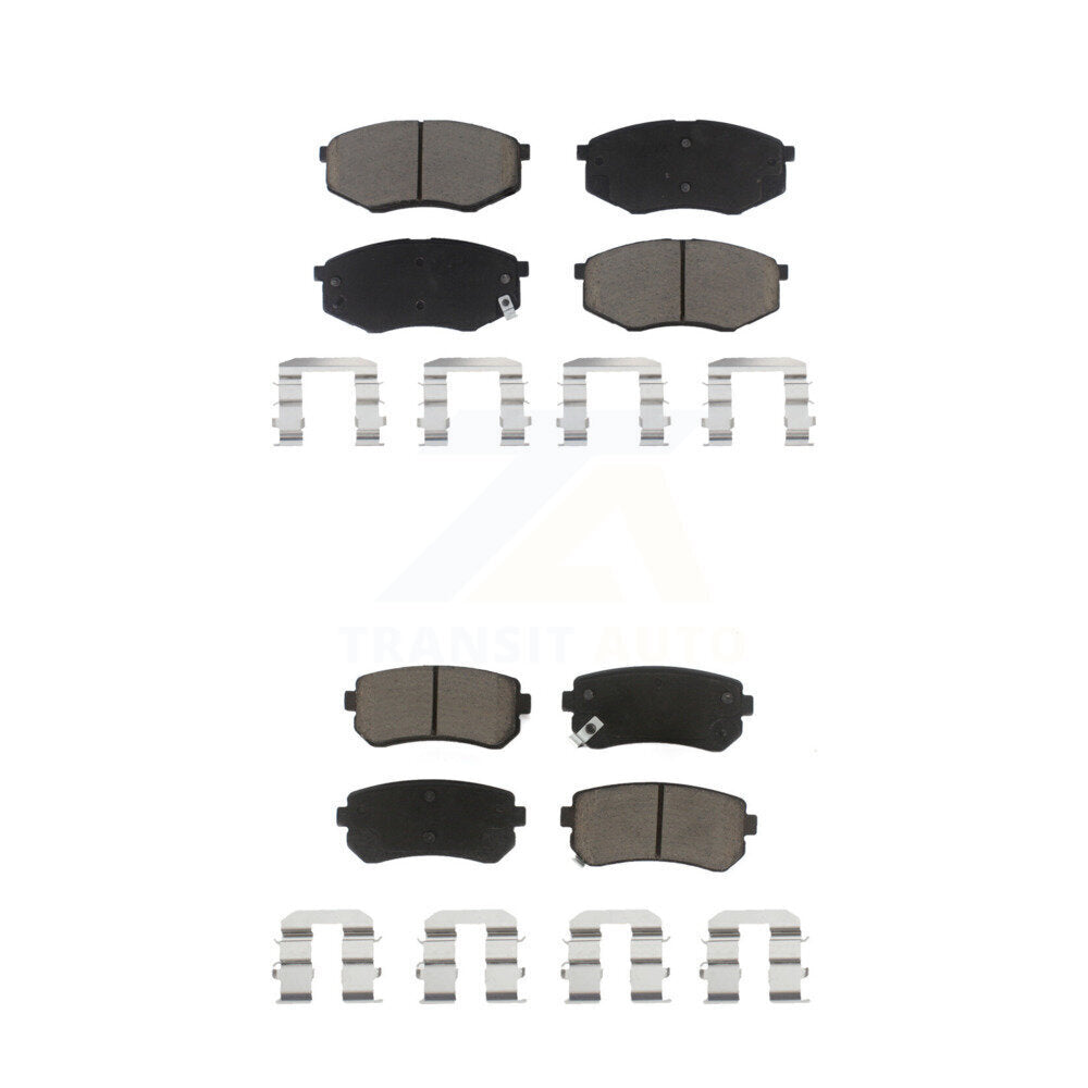 Ceramic Brake Pads Front Rear Kit For Hyundai Tucson Kia Sportage FWD