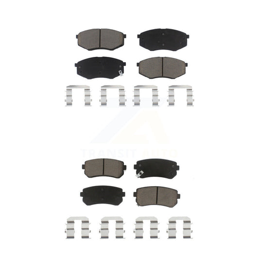 Ceramic Brake Pads Front Rear Kit For Hyundai Tucson Kia Sportage FWD