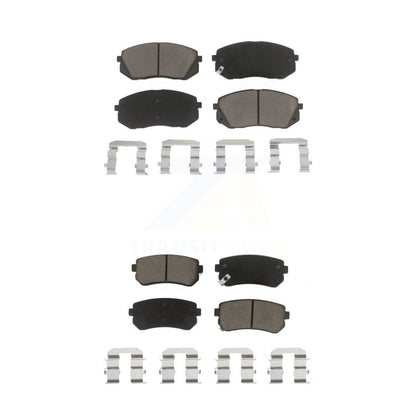 Ceramic Brake Pads Front Rear Kit For Hyundai Tucson Kia Sportage Cadenza