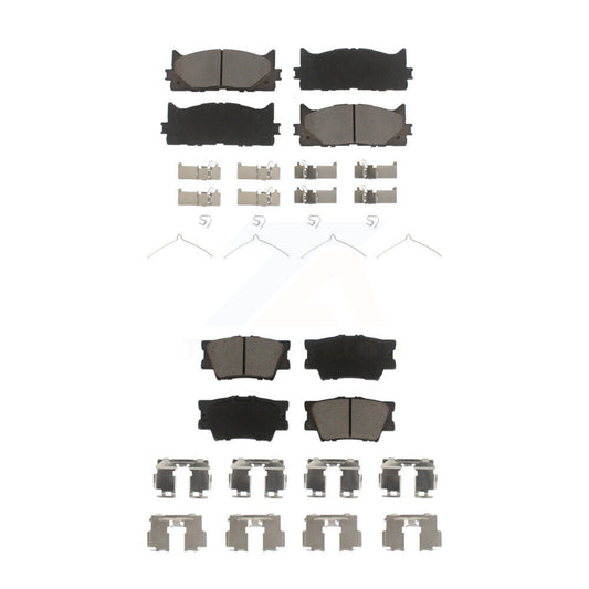 Ceramic Brake Pads Front Rear Kit For Toyota Camry Lexus ES350 Avalon ES300h