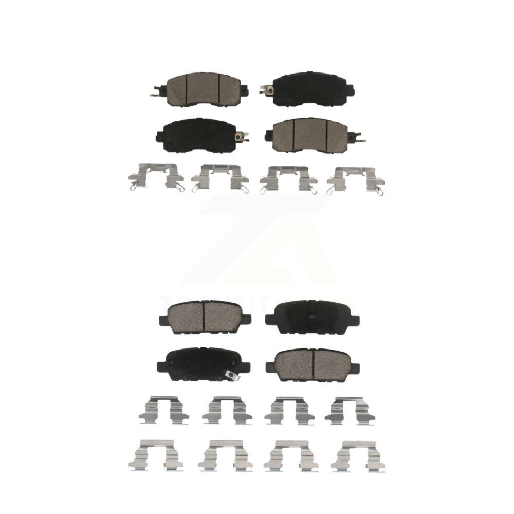 Ceramic Brake Pads Front Rear Kit For Nissan Altima LEAF