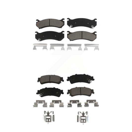 Ceramic Brake Pad Front Rear Kit For Chevrolet GMC Silverado 1500 Sierra Classic