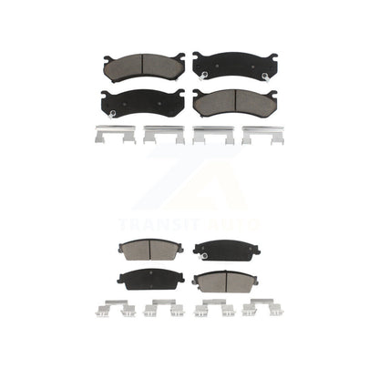 Ceramic Brake Pads Front Rear Kit For Chevrolet Silverado 1500 Disc rear brakes