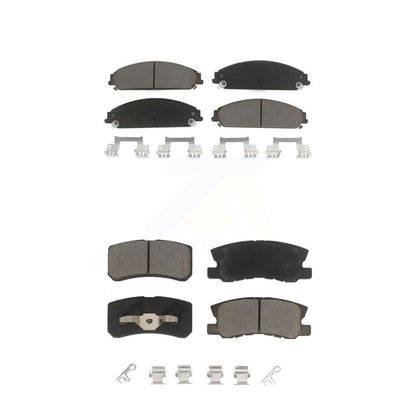 Ceramic Brake Pads Front Rear Kit For 2008-2009 Dodge Caliber SRT-4