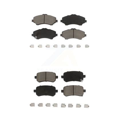 Ceramic Brake Pad Front Rear Kit For Dodge Grand Caravan Journey Chrysler Town &