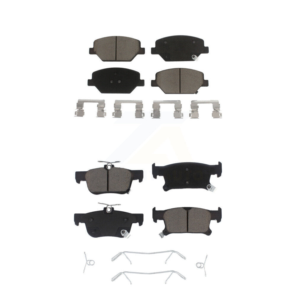 Ceramic Brake Pads Front Rear Kit For Buick Envision