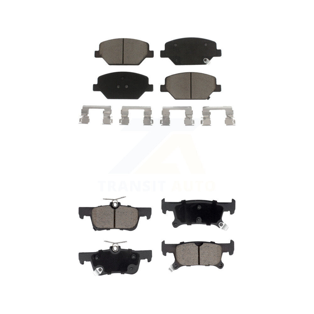 Ceramic Brake Pads Front Rear Kit For Buick Envision